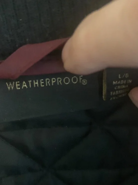 Quilted Biker Style Spring or Fall jacket (L) - Picture 5 of 7